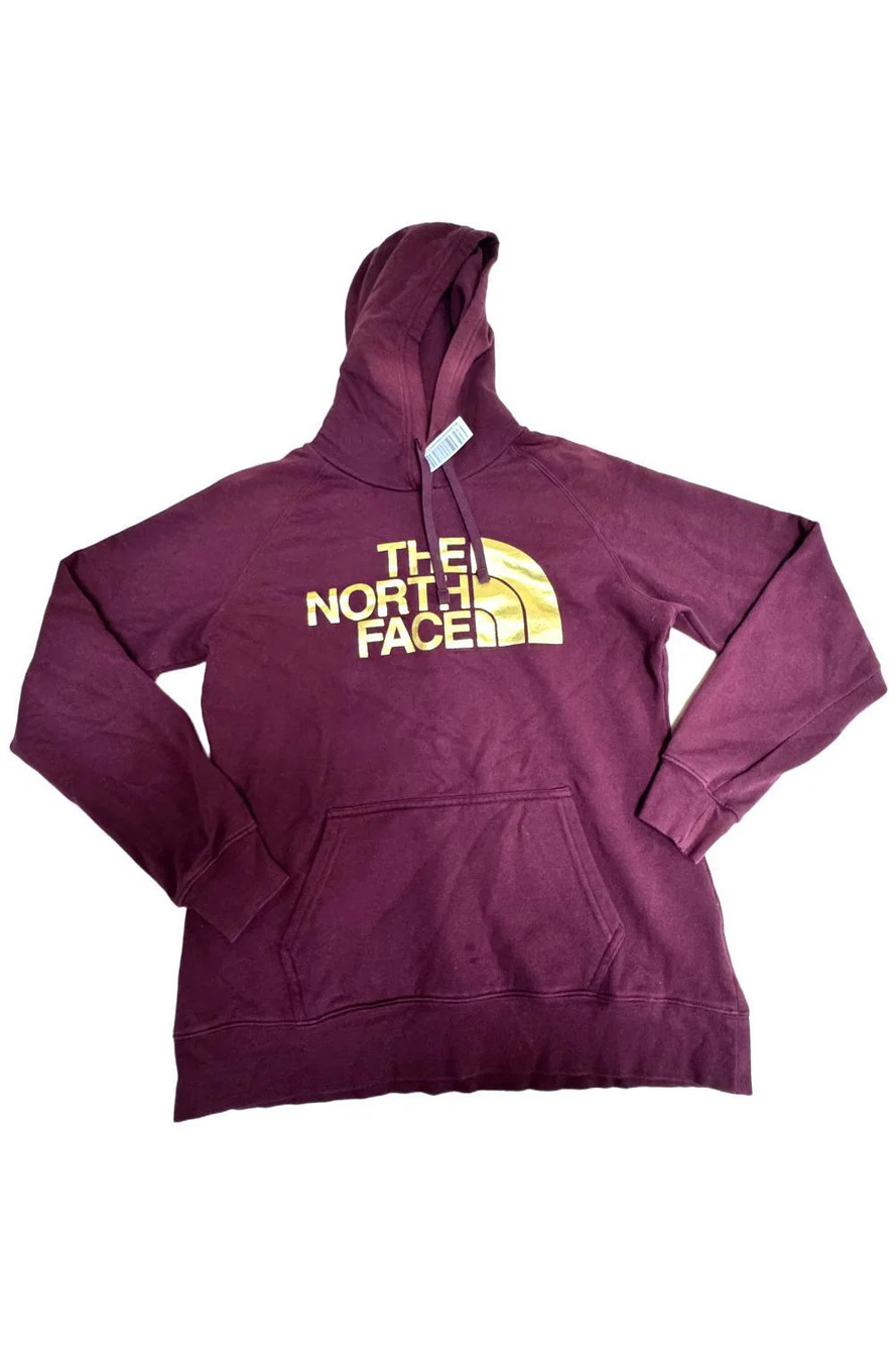 The North Face Women's 8.20 Novelty Pullover Hoodie Gold/Burgundy - Regular